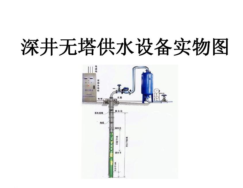 永修县井泵无塔式供水设备